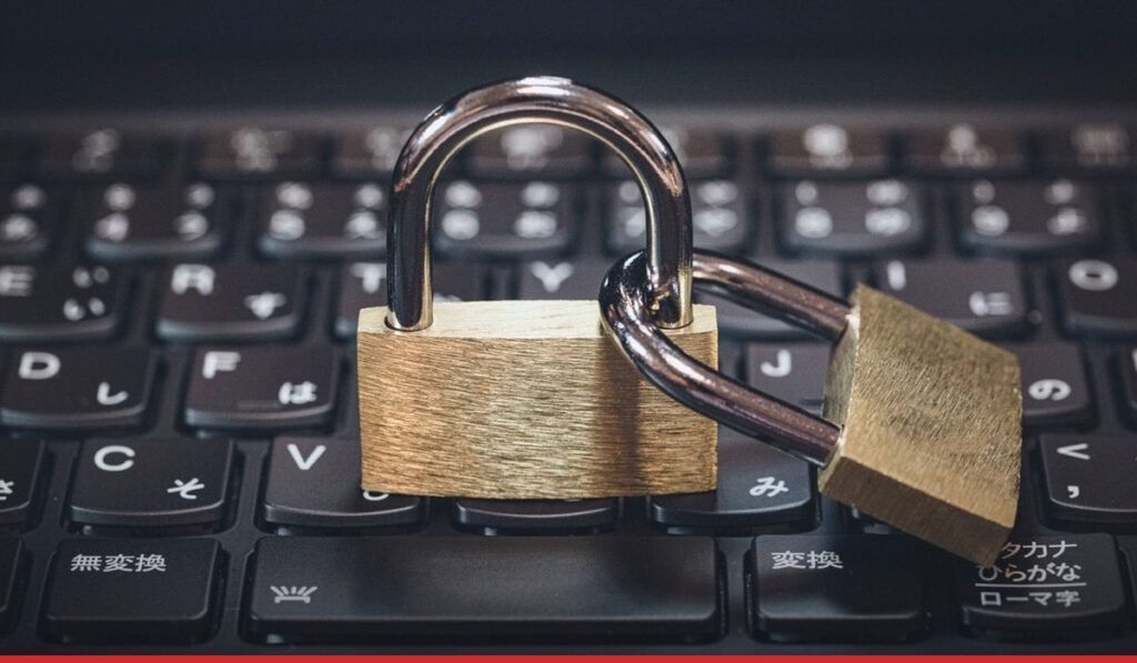 Security lock on keyboard — AI agent governance