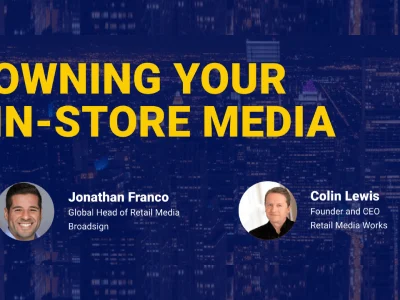 From screens to sales: How retailers can unlock the power of in-store media